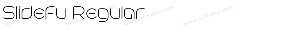 Slidefu Regular字体转换